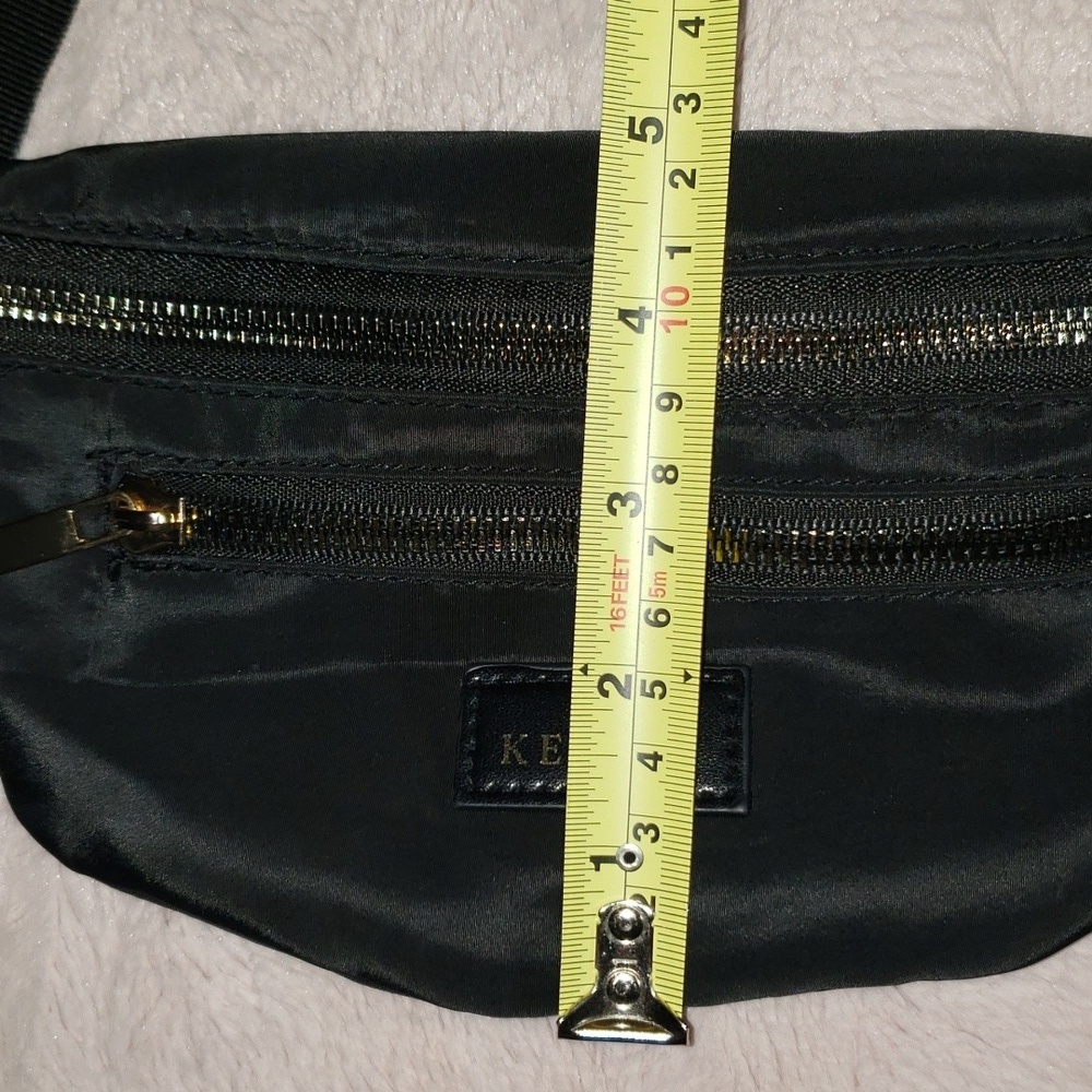 Kedzie Black Nylon Waist Bag/ Fanny Pack- Used Once - Picture 6 of 6